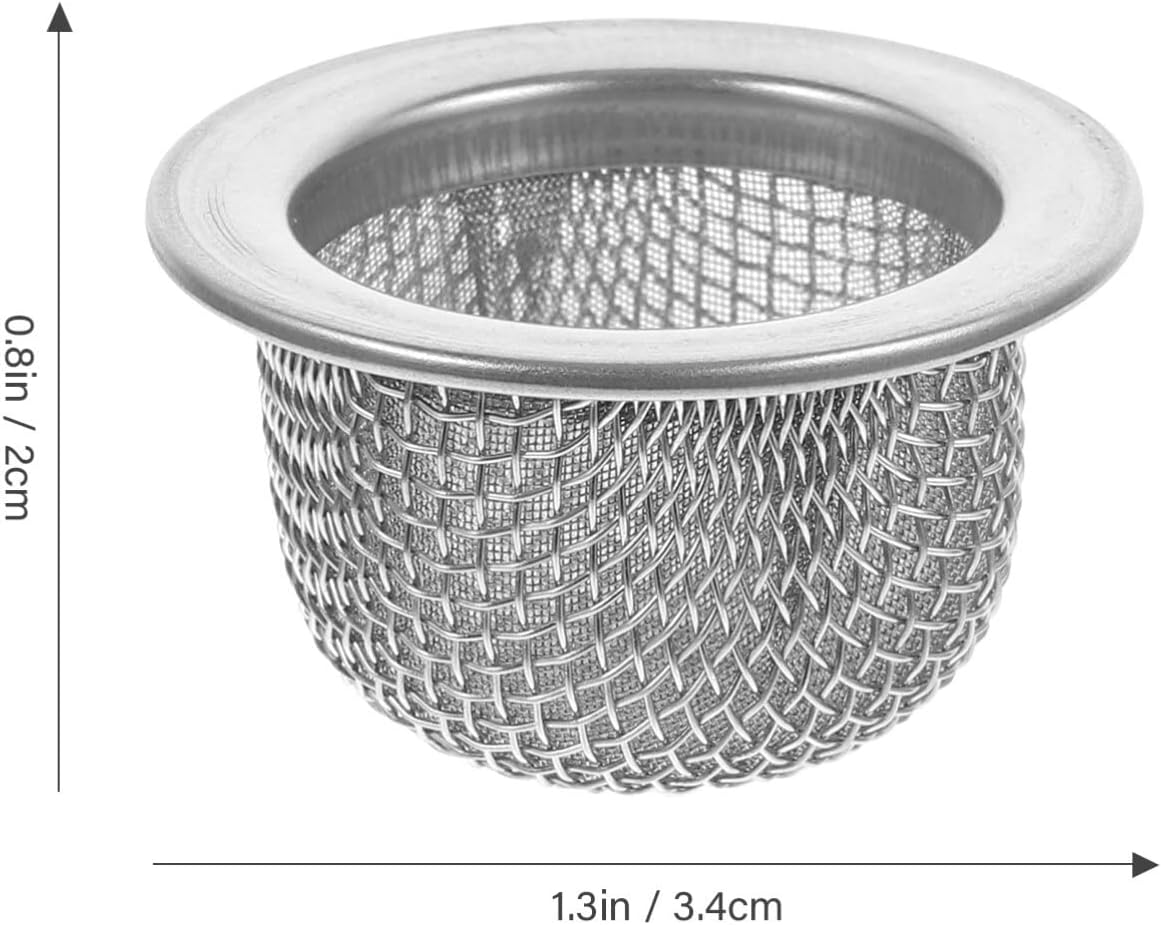 Stainless Steel Screen Filters, 10pcs 34mm Mesh Strainers, Double Screen Filter, Cocktail Smoker Filter Accessories for Bourbon Whiskey Smoker