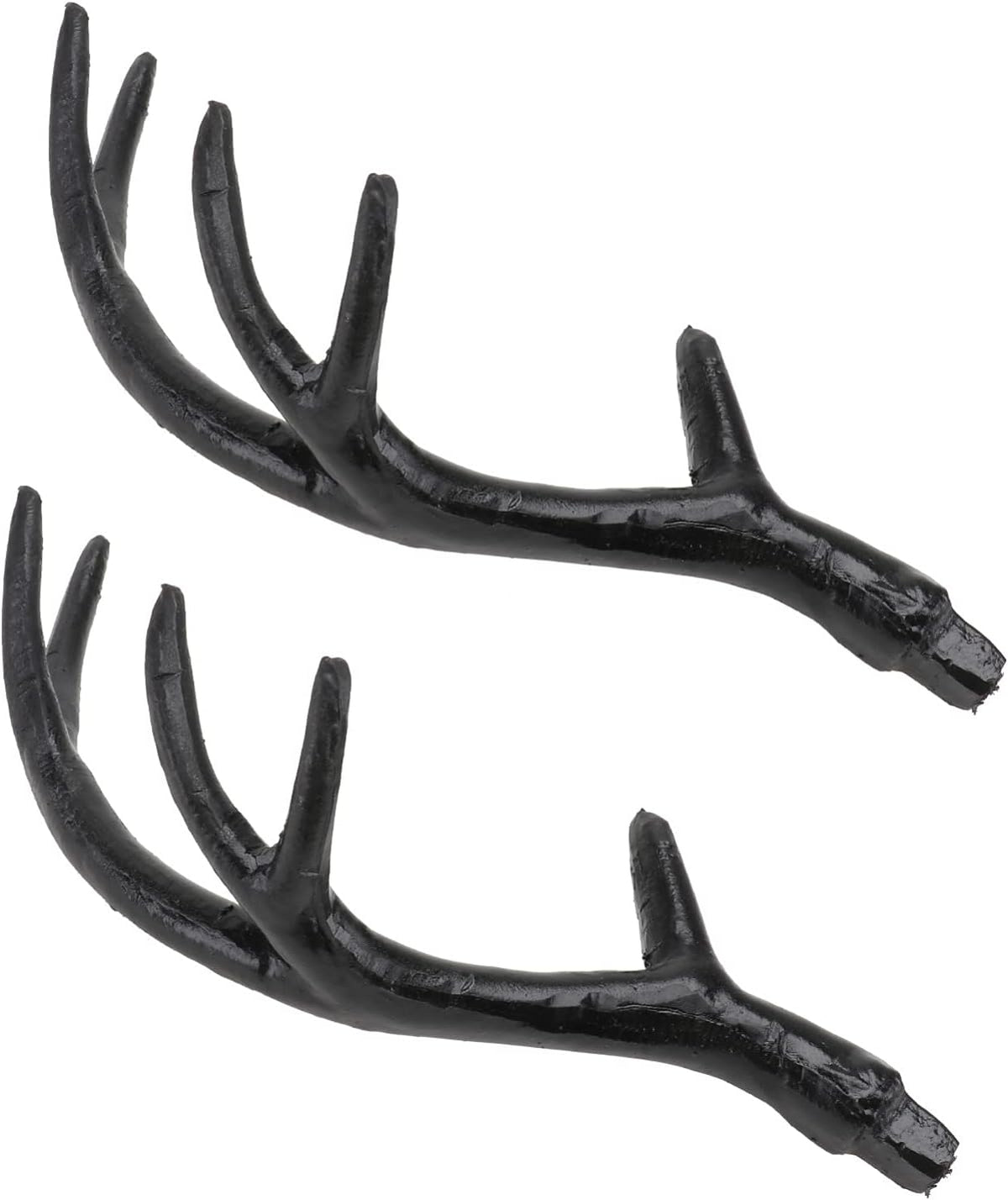 1 Pair Halloween Dress up Xmas Orments Deer Antlers for Crafts Orment Crafts Imitation Deer Horn DIY Hair Hoop Halloween Costume Deer Horn Hand Decor Branch Christmas Plastic