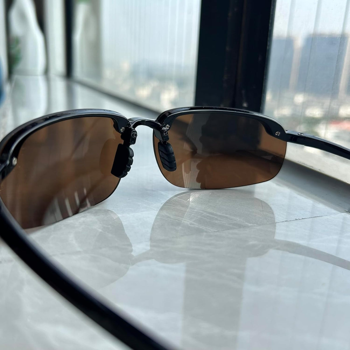 2Pair Maui Jim Sunglasses Nose Pads Replacement Martini Sport Sunglasses Nose Pads,Silicone Push on Nose Pads Eyeglasses Accessories