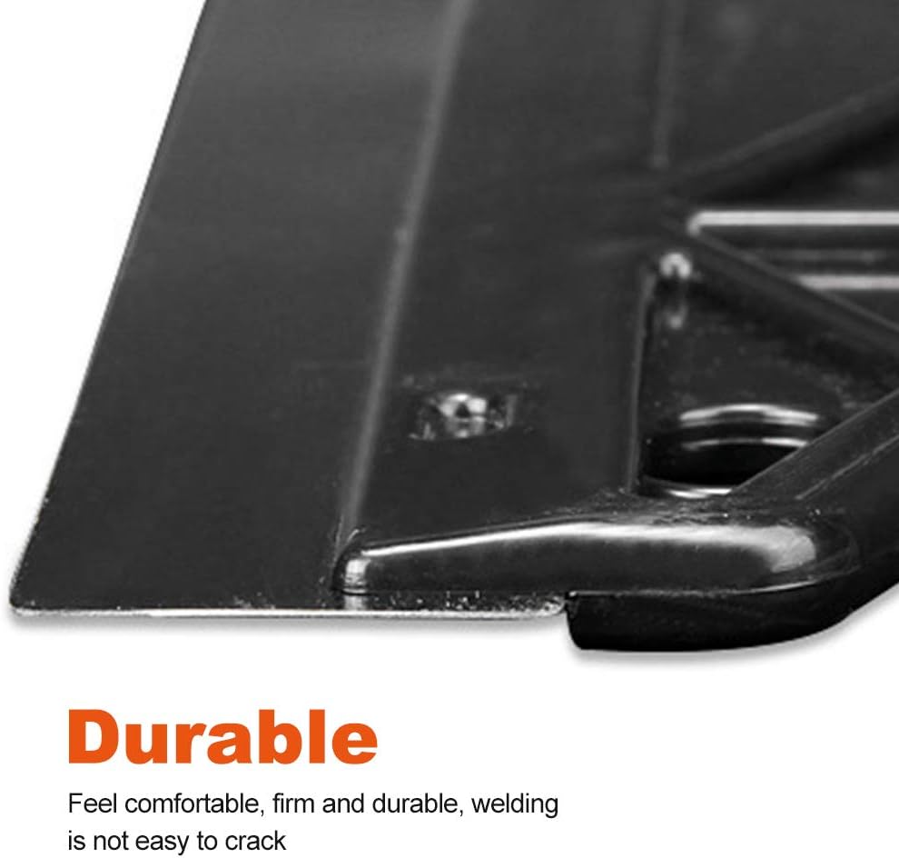 Paint Trim Guard, Cutting in Tools for Painting, Multi-Purpose Straight Edge Tool Paint Guide Painter's Trim Guard Stainless Steel Paint Shield for Paint Guide & Measurement(Black)