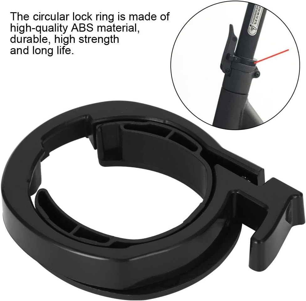 Electric Scooter Folding Locking Cilp Easy Installation Clip Ring for Ninebot MAX G30 Scooter