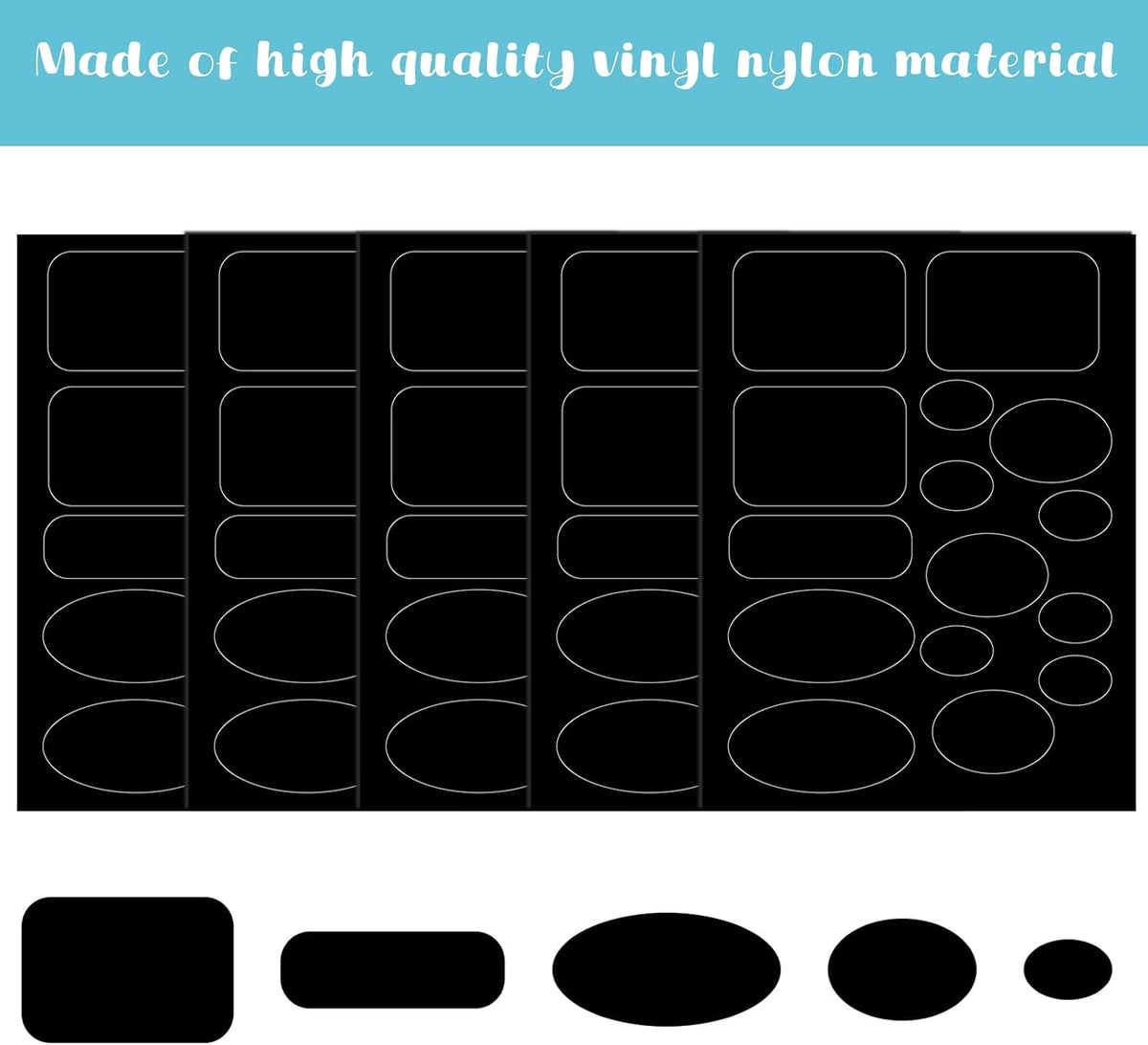 75Pcs Down Jacket Repair Patch, Black Self Adhesive Nylon Repair Patch Tape Washable Fabric Clothing Repair Patch Tape for Puffer Jackets Coats Tents Sleeping Bags Down Jacket Repair Patches