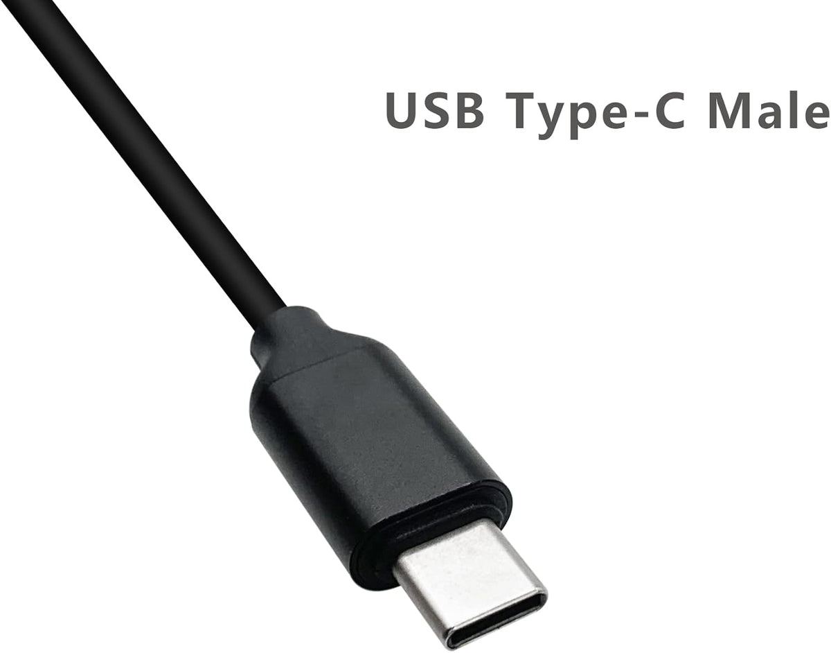 USB C Male to 12V Car Cigarette Lighter Socket Female Converter Cable 1 Ft,USB C to Cigarette Lighter Adapter for Dash Cam, GPS