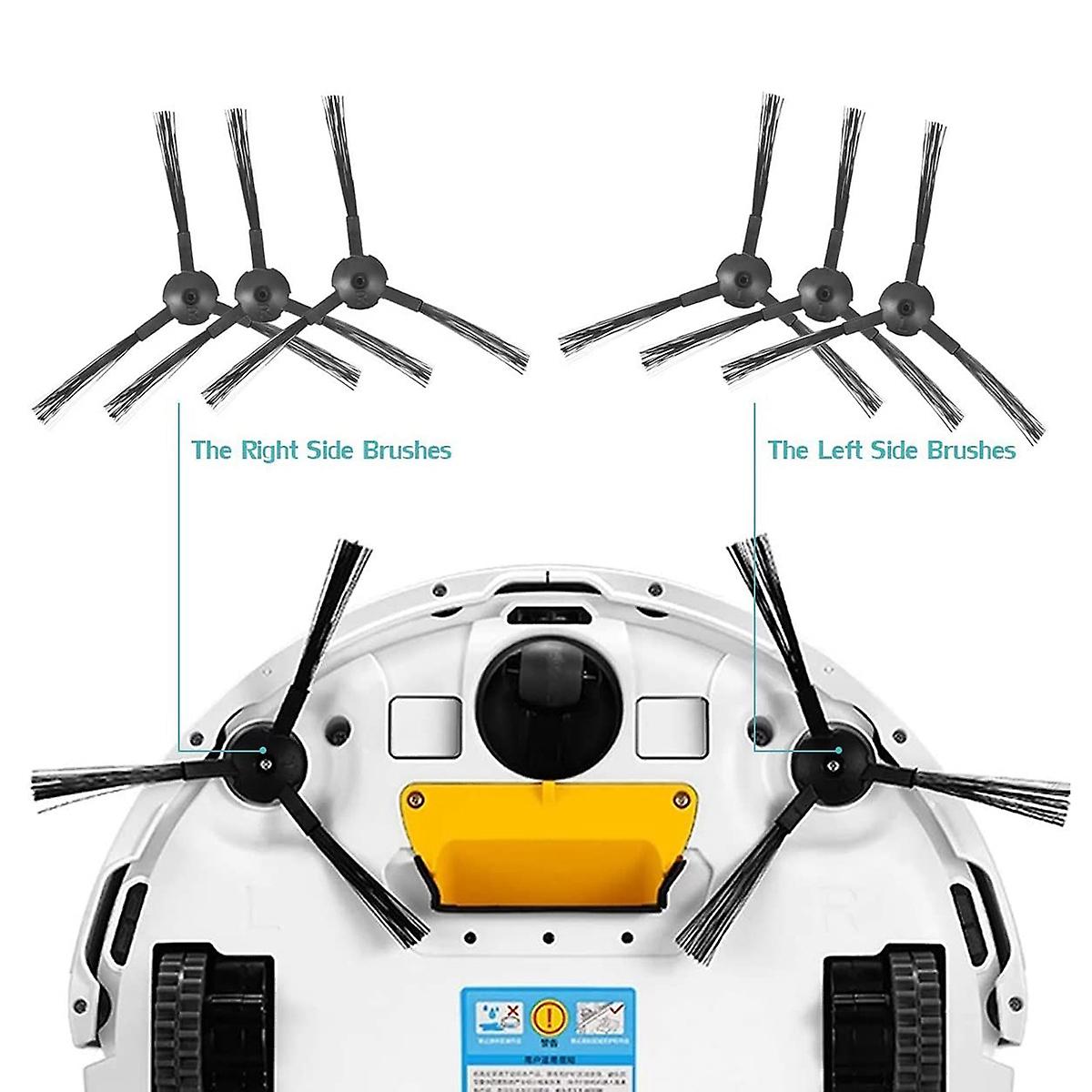 Replacement For Ilife V3 V3s V5 V5s V5s Pro Robot Vacuum Cleaner,1x Primary Filter+3x Filters+6x Si