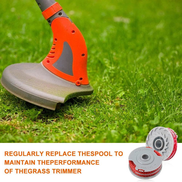 4-pack string trimmer line spool for Flymo FLY021 brush cutter line spool replacement spool for Flymo string trimmer 36ft/1.5mm