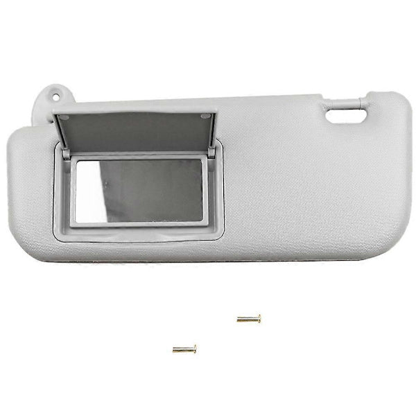 Compatible Car Visor for 2014 2015 2016 2017 with Mirror Gray Accessories 74320-02B21 74310-02K91