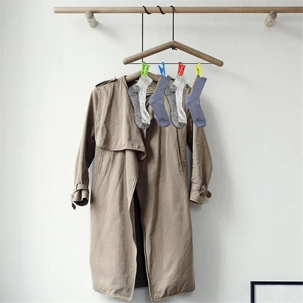 Sock Pins with Hooks for Washing Machine and Dryer Compatible withSamsung, 60-Pack