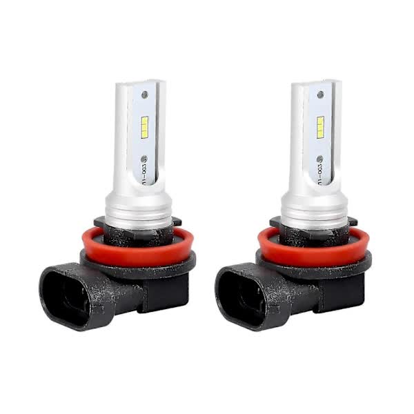 H8 H11 H16 LED Fog Light Bulb CSP-Y11 Cool White 6500K 2-Pack