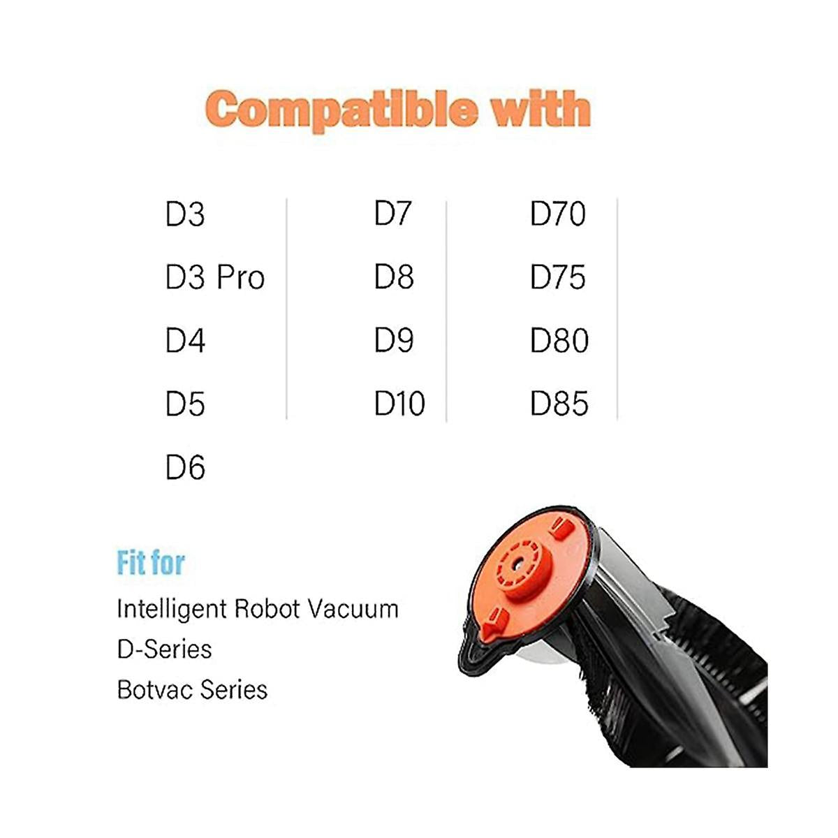 Sweeper D Series Main Brush Compatible with D3 D5 D7 D80 D7500 D8500 Robot Vacuum Cleaner Spare Parts