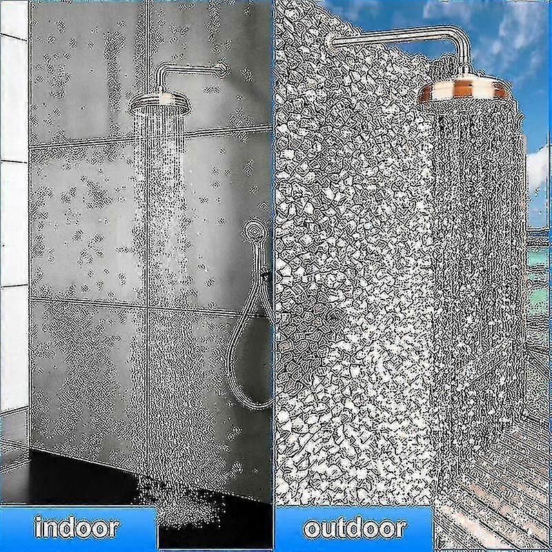 Copper High Pressure Rain Shower Head 20cm 8 Inch Adjustable Angle Fixed Mount Gold