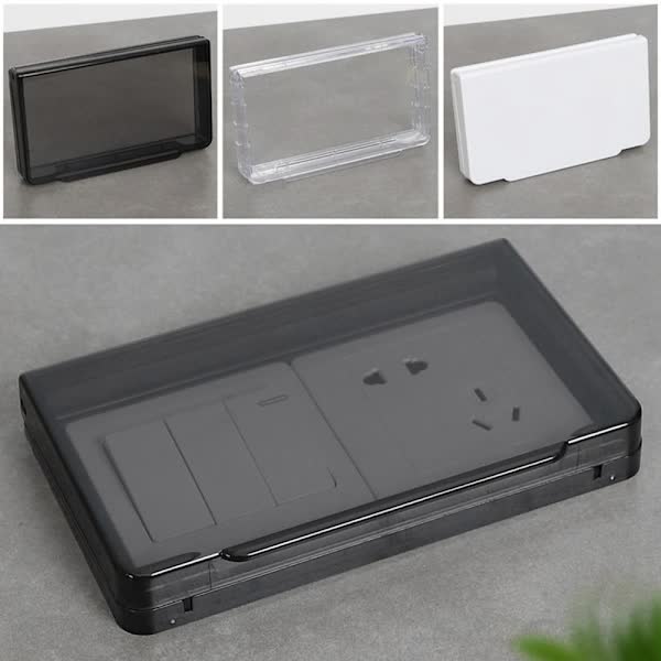 Switch Protective Cover Socket Waterproof Box Transparent