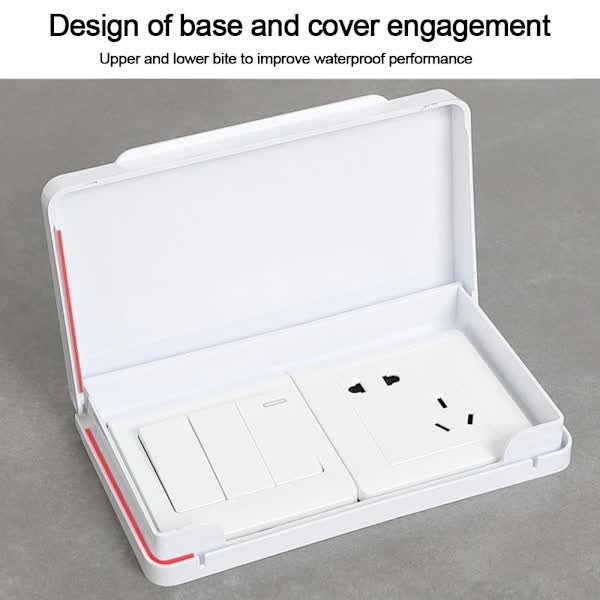 Switch Protective Cover Socket Waterproof Box Transparent
