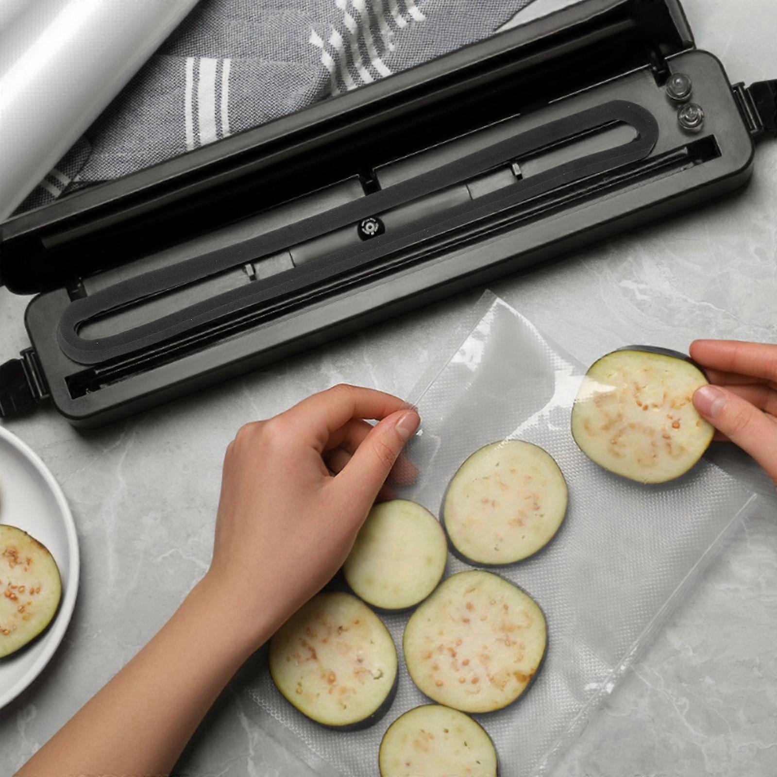 Vacuum Sealer Sealing Ring 2 Pcs 31.00X3.00X1.00CM Heat Resistant Foam for Food Storage Kitchen Industrial Black