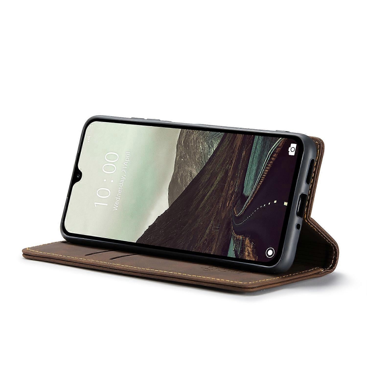 Compatible with Xiaomi Redmi 14C Case Leather Card Holder Stand Multicolor Style A