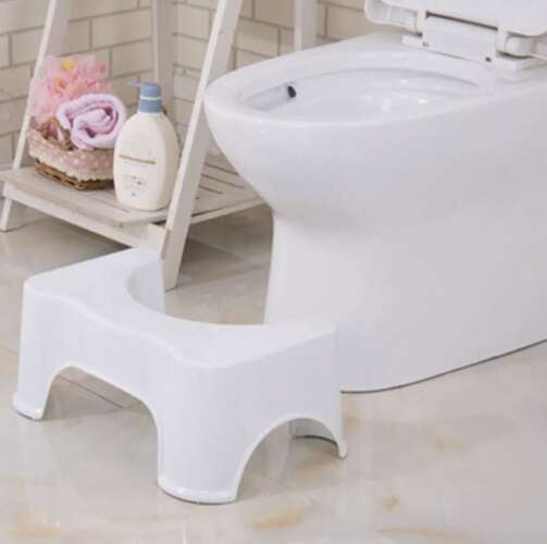 Toilet Stool - For constipation relief - Squatty Potty white 750
