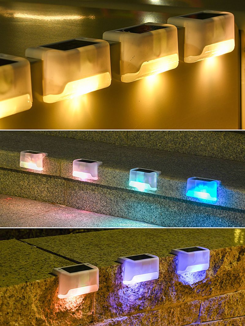 16-Pack Solar Lights for Outdoor Use, Waterproof LED Solar Lights for Stairs, Fence, Garden, Patio and Walkway 16pcs 16psc