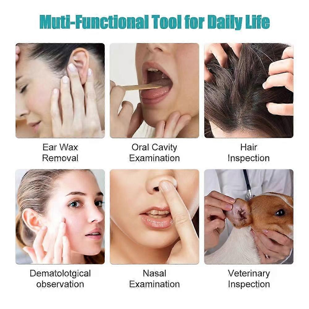 Wireless Smart Visual Ear Cleaner Usb WiFi Otoscope TW1 Ear Wax Removal Tool Set with Camera Ear Endoscope HD 1080P for iPhone iPad Android [db]