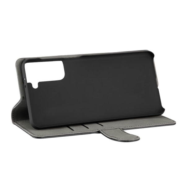 Compatible with Samsung S21+ Mobile Case with 3 Card Slots in Black