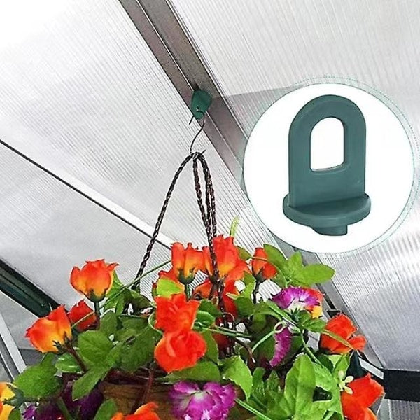 Greenhouse Clamps Set of 50 Strong Grip Eyelets Compatible with Trellis Plant Holder