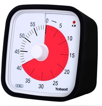 Visual Timer 60 Minute Classroom Timer for Kids Black 150