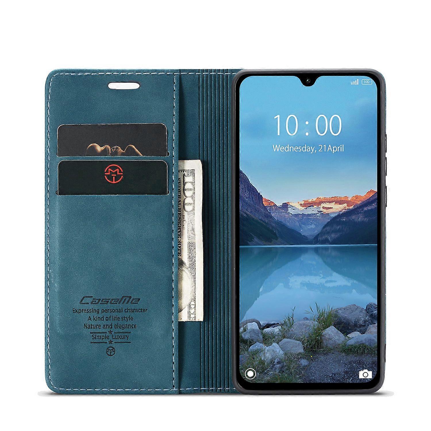 Xiaomi Redmi 14C Leather Case Compatible with CASEME 013 Series with Card Holder Stand Multicolor