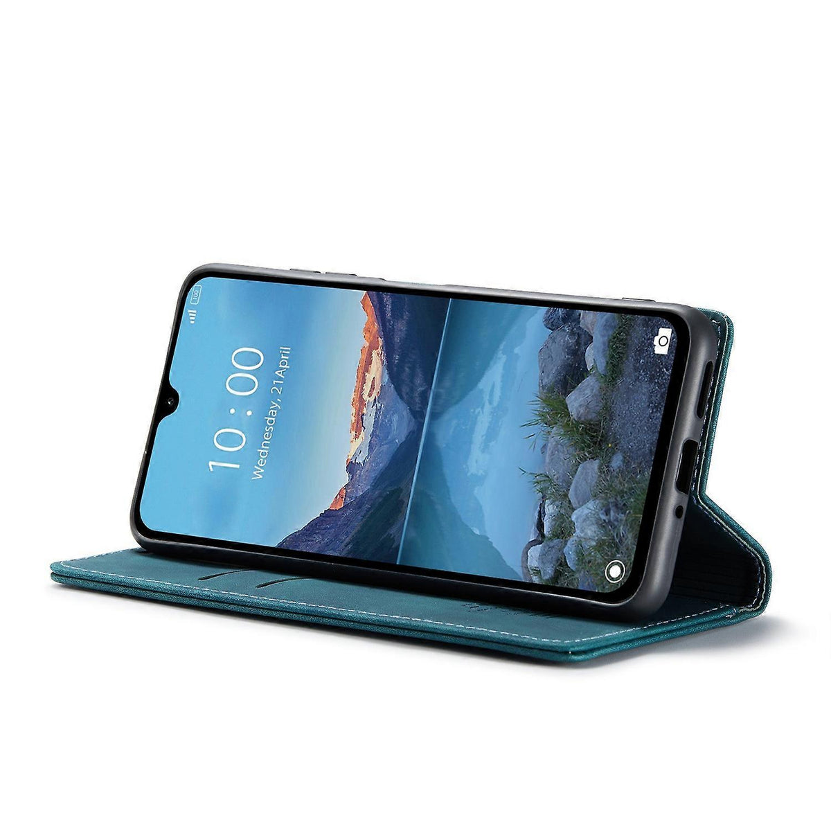 Xiaomi Redmi 14C Leather Case Compatible with CASEME 013 Series with Card Holder Stand Multicolor