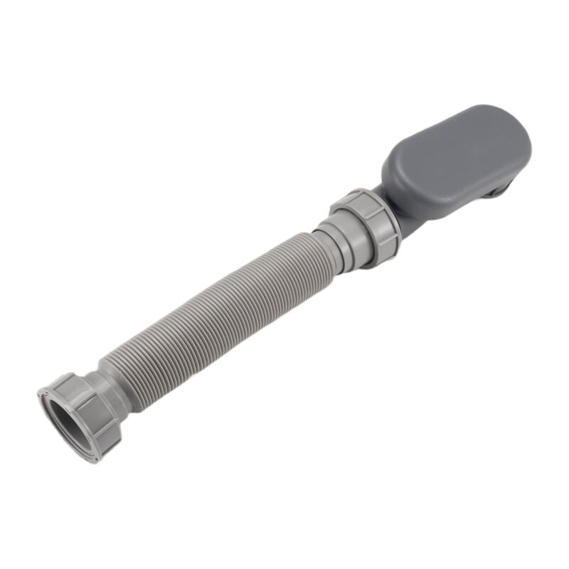 Low Profile Flexible P-Trap Bath Shower Drain Hose 1 1/2\