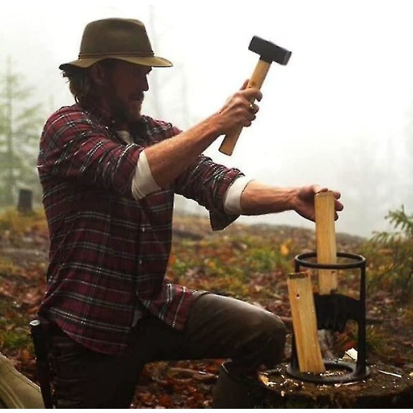 Wood Splitter Powerful Wood Splitter Cast Iron Manual Log Splitter Wood 19.2 cm