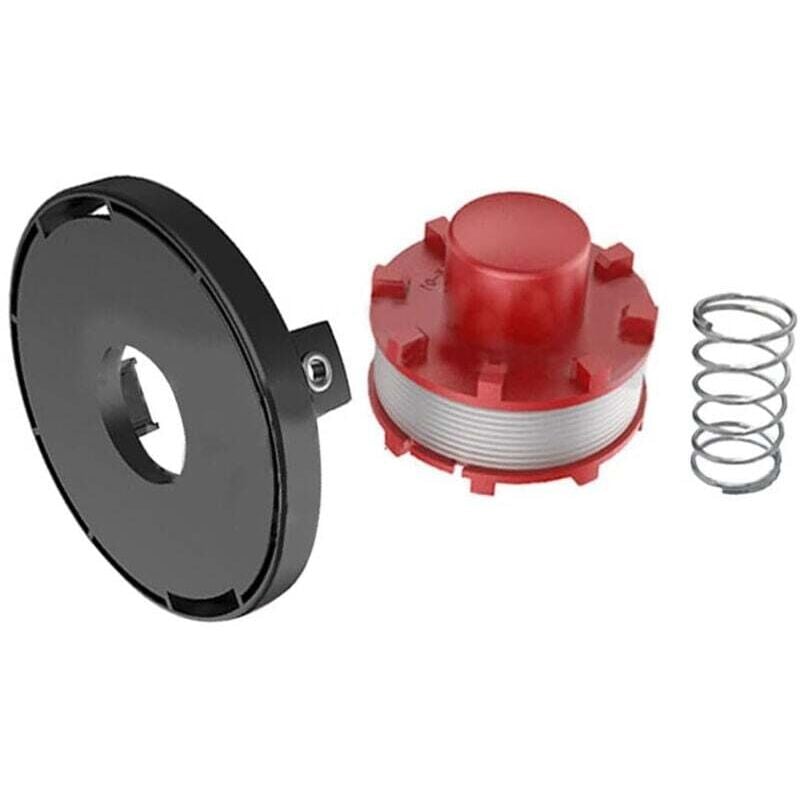 Line spool and spool cover for Einhell CECT 36/30 LI E SOLO, AGILLO 36/255 BL grass trimmer, trimmer line