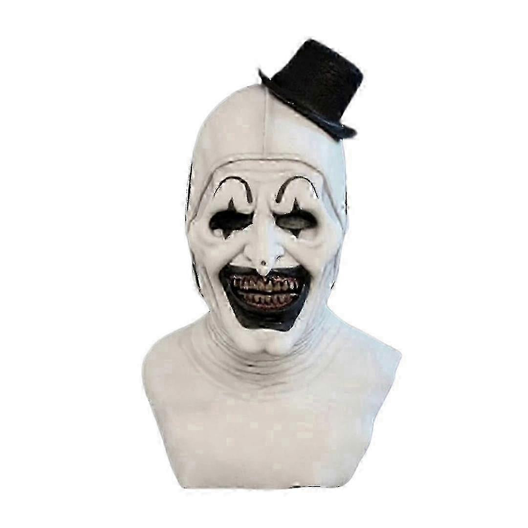 Art The Clown Terrifier 2 Cosplay Costume Jumpsuit Mask Halloween Costume for Men and Women