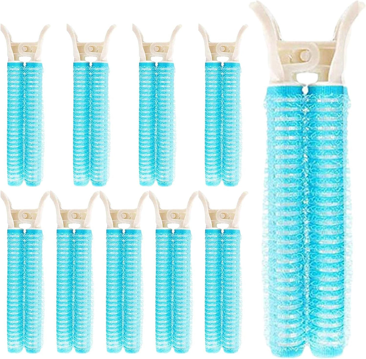 Volumizing Hair Root Clips - Set of 10 Magic Clips for Hair Volume - Hair Root Fluffy Hair Clip Head Seamless Hair Clip Curling Barrel -