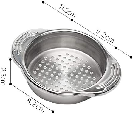 2-Pack Steel Food Can Drainer Strainer, Sieve Tuna Can Oil Press Tuna Can Oil Squeezer Oil Drainer Can Opener, Can Strainer Kitchen Tools