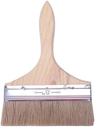 8-inch Width Soft Bristle Painting Drawing Oil Paint Brush Pen