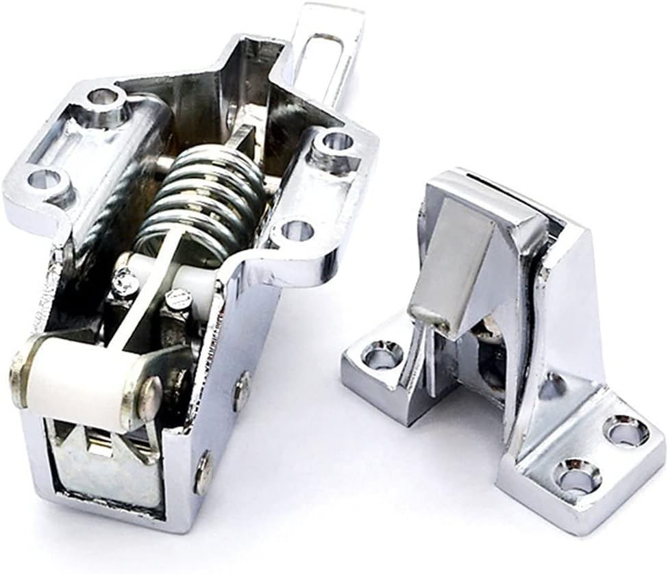 Freezer Handle,Walk-in Cooler Door Handle, Adjustable Latch Spring Loaded Walk in Freezer Cooler Grip Industrial Machinery and Equipment Refrigerator Oven Refrigerator Door Handle