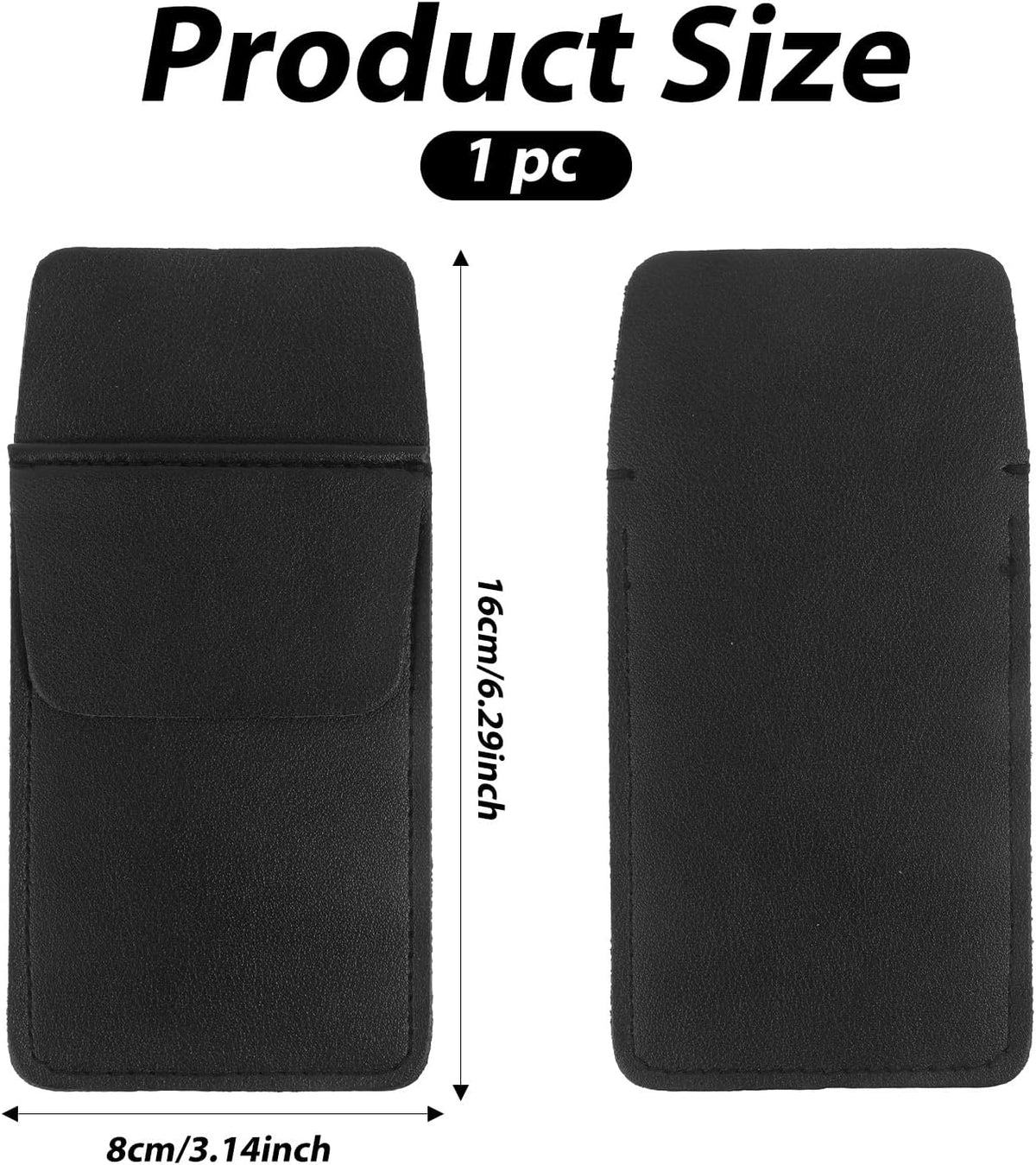 Pocket Protector, PU Leather Pocket Organizer, Pocket Pouch for Men Pocket Shirt Lab Coat for School Office Hospital Supplies