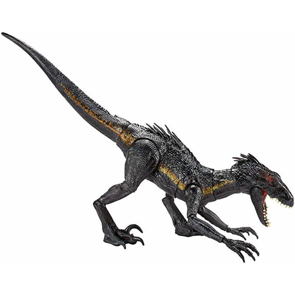 Lifelike Indoraptor Jurassic World Action Figure Adjustable Dinosaur Toy Model for Kids Compatible with Jurassic World