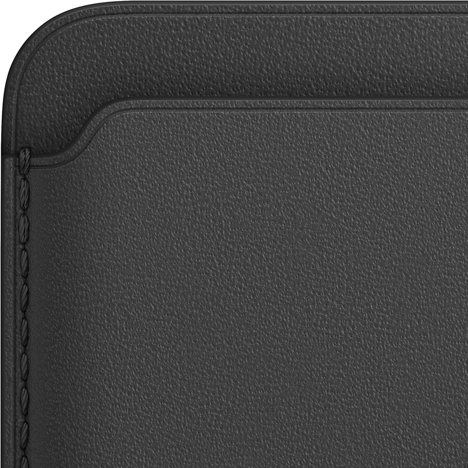 Apple iPhone FineWoven MagSafe Leather Wallet Black Compatible with iPhone