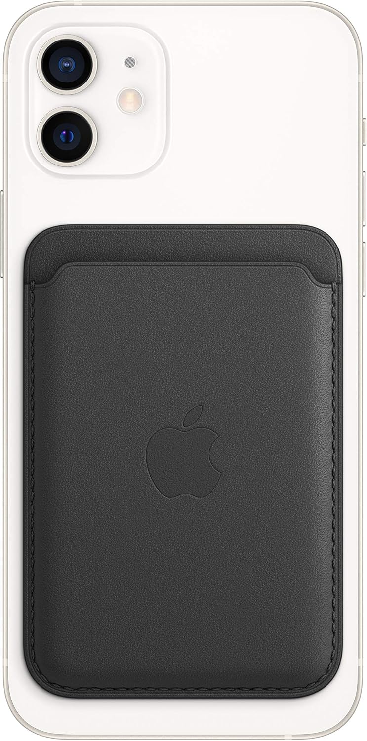 Apple iPhone FineWoven MagSafe Leather Wallet Black Compatible with iPhone