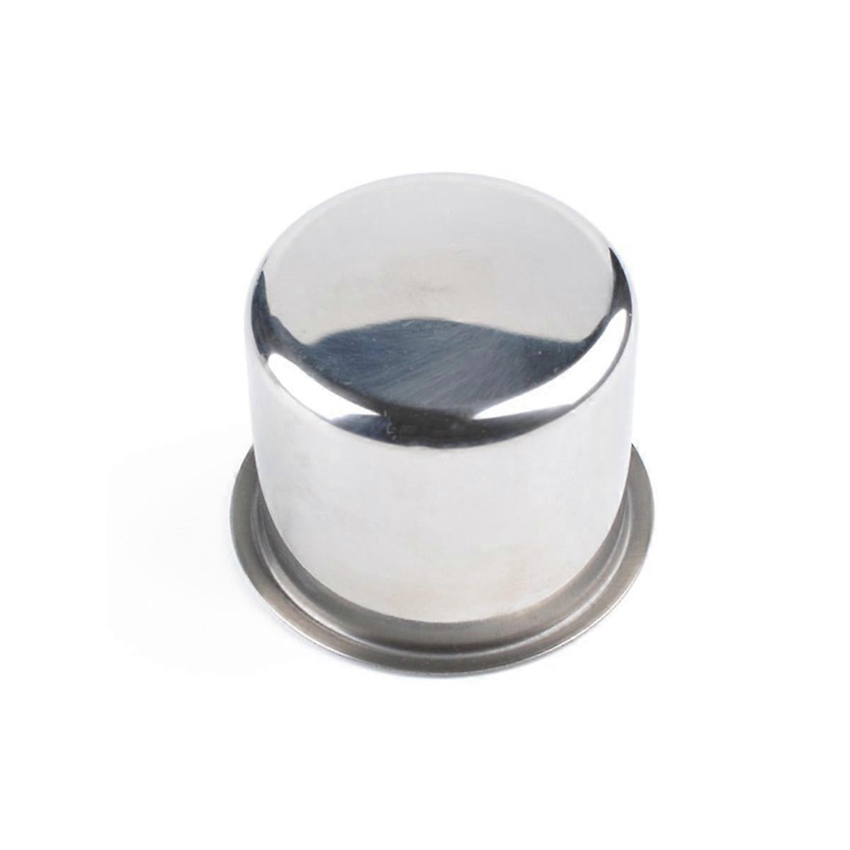 4pcs Universal Marine Boat Cup Holder 68X55mm Stainless Steel Drop-in Drink Holder for Poker Table Sofa