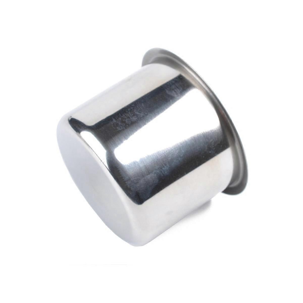 4pcs Universal Marine Boat Cup Holder 68X55mm Stainless Steel Drop-in Drink Holder for Poker Table Sofa