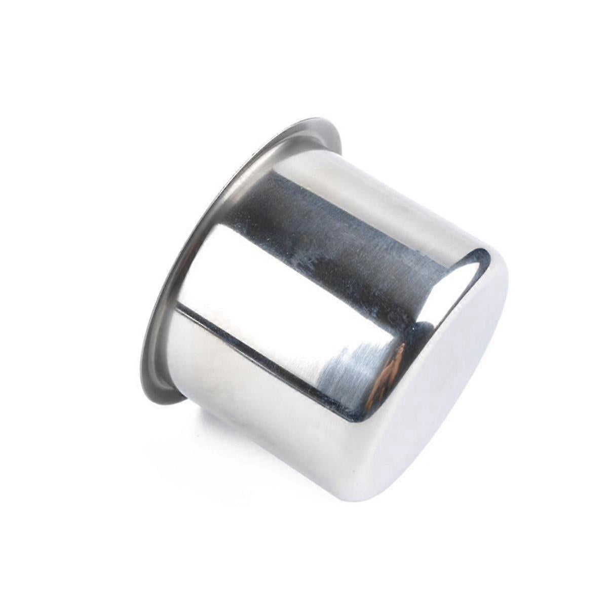 4pcs Universal Marine Boat Cup Holder 68X55mm Stainless Steel Drop-in Drink Holder for Poker Table Sofa