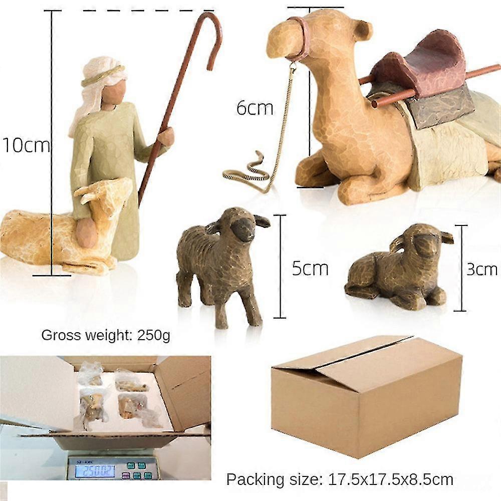 Willow Tree Nativity Scene Set Hand Painted Figurines Christmas Decor