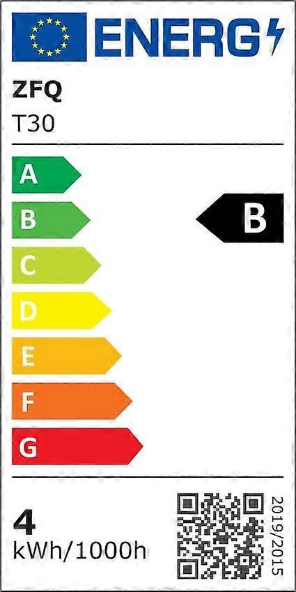 5-pack T225 Long Tube Bulbs, LED Edison Filament, 6W E27 Socket Warm White, Yellow Glass for Decorative Light Bulb, AC 220-240V—yux