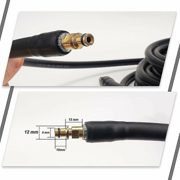 Kärcher K2 K3 K4 K5 K6 K7 Pressure Washer Hose 10m Quick Connect Brass Nozzles
