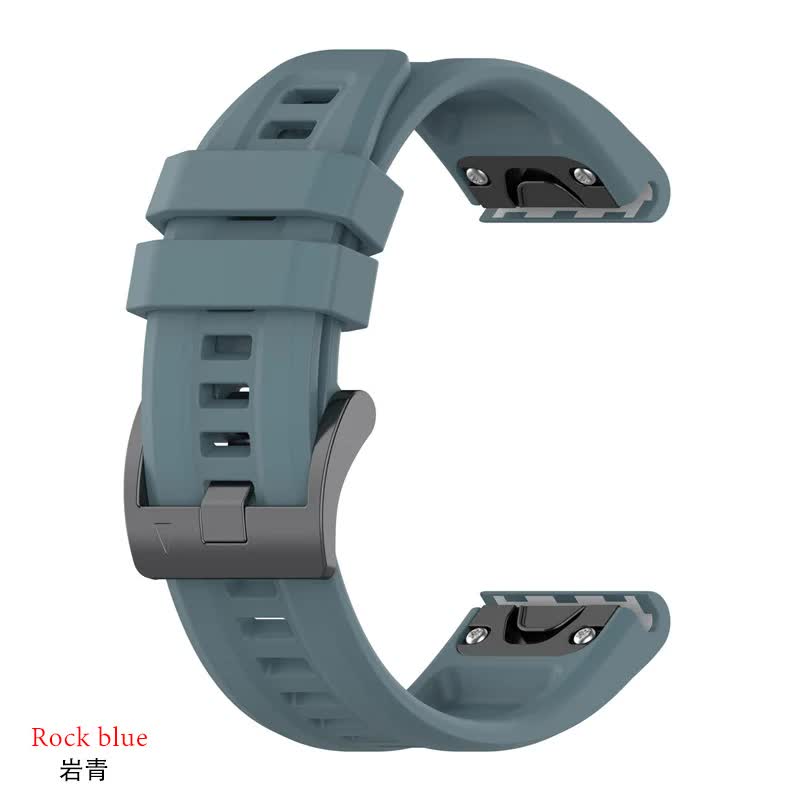 Silicone Strap for Garmin Fenix 7X 7 7S 6X 6 Pro 6S 5 5X Plus Compatible with Descent mk2i mk3 Fenix 13 13 26mm 51mm