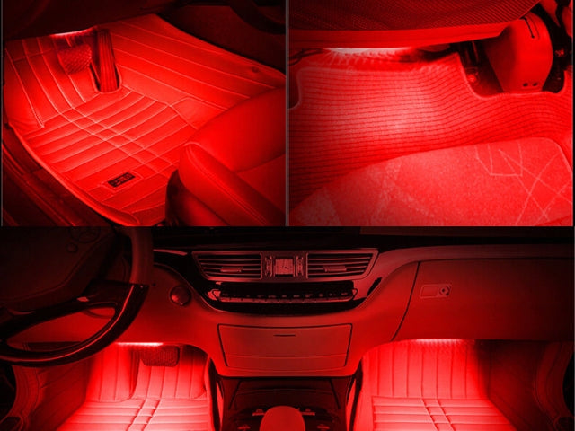 T10 w5w Canbus Red 4-pack LED bulbs 12v / 24v Red Red