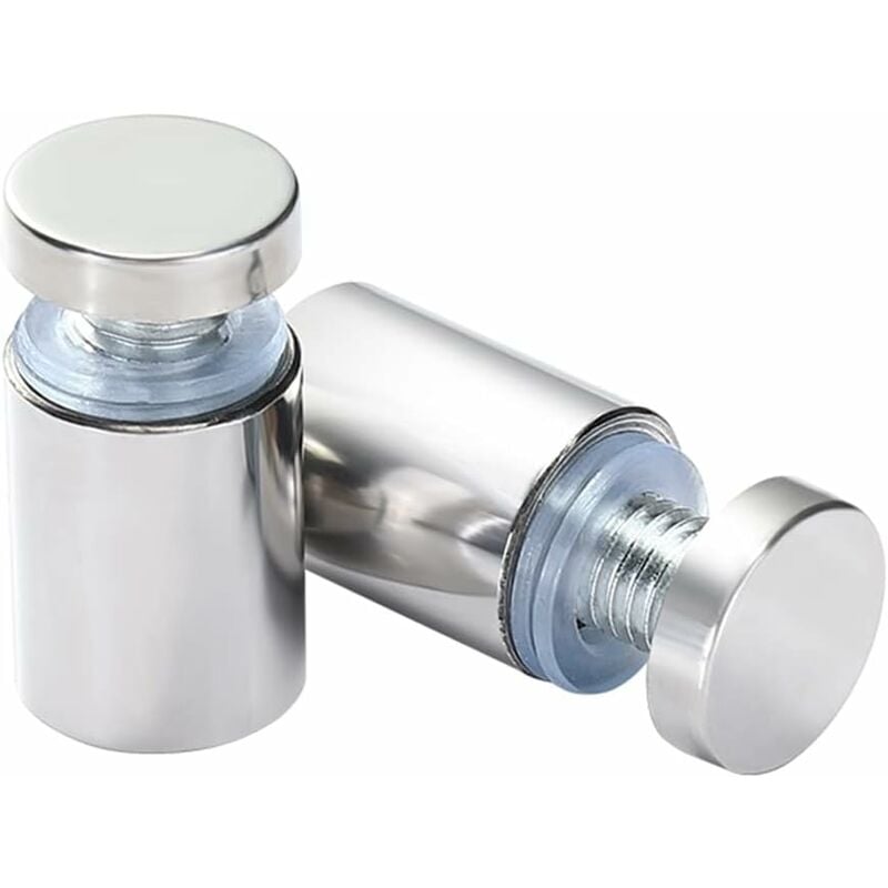 Stainless Steel Spacer Screws 12X40mm for Glass Advertising Axis Mounting with 20x Screws and Accessories