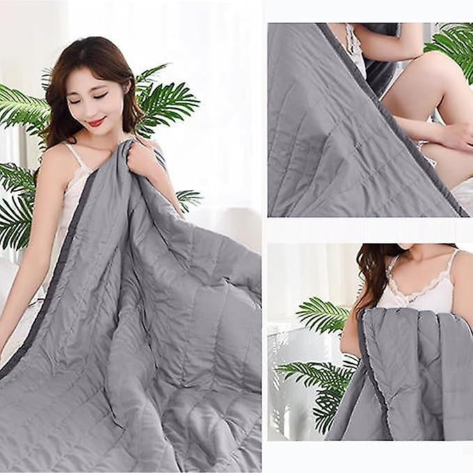 Cooling Summer Blanket - Ice Blanket for Hot Sleepers and Night Sweats, Cooling Blanket with Double-Sided Cooling Effect for All Seasons - Perfect Ray Ray 150x200cm