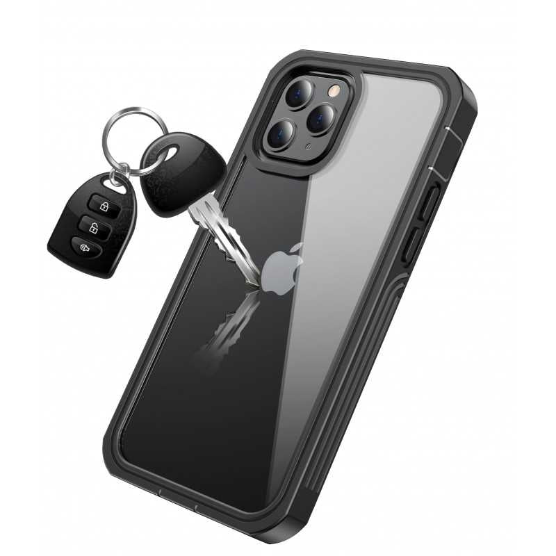 iPhone 12 Full Coverage Premium 3D Case ThreeSixty Transparent Transparent