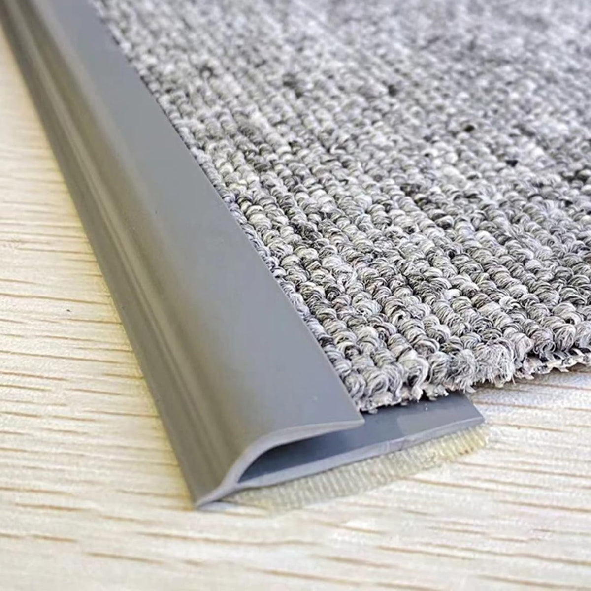 LVLONG Carpet Edge Trim - Cuttable Customizable Carpet Floor Edge Binding Threshold Strip, Anti Slip Carpet Joining Strip 1/2/3/4/5/6/7/8/9/10m Long (Size : Length-7m(23ft))